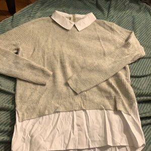 Women’s tunic length sweater